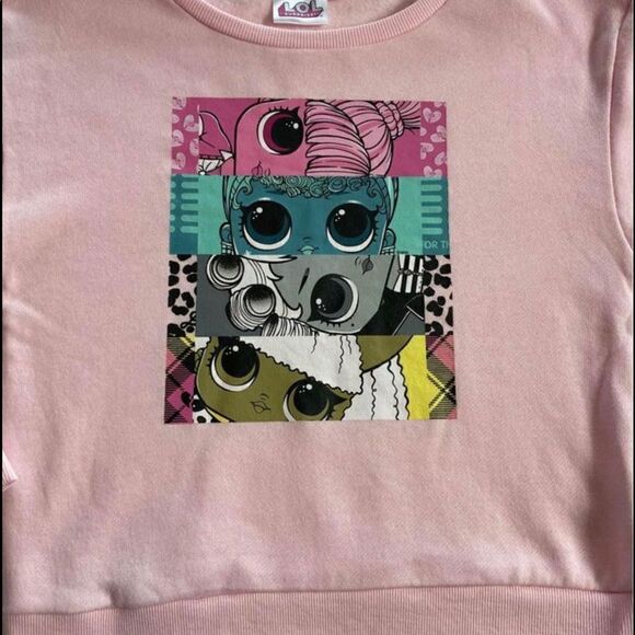 LOL SURPRISE GIRLS MEDIUM SURPRISE SWEATSHIRT - Picture 3 of 5